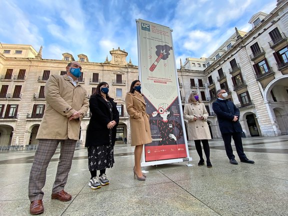 Celebración del Día Internacional de la Mujer y la Niña en la Ciencia en Santander, ayer jueves.. / ALERTA