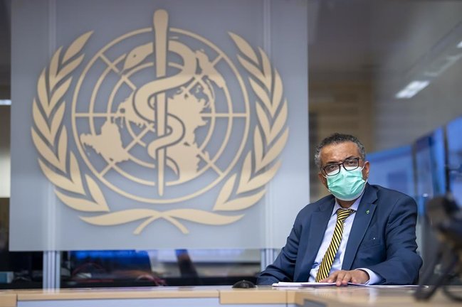 El director general de la Organización Mundial de la Salud (OMS), Tedros Adhanom Ghebreyesus. EFE