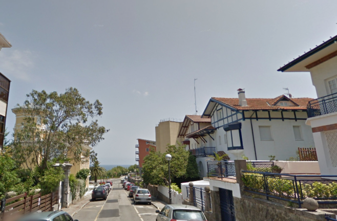 Vista de la calle Luis Martínez en Santander. / ALERTA