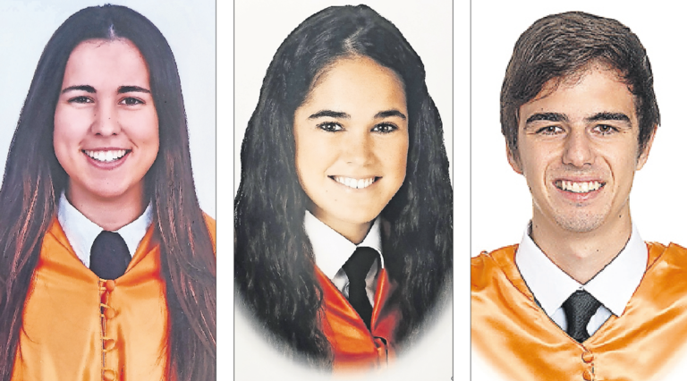 Andrea Sainz, María Carriles y Manuel Ruiz. / ALERTA