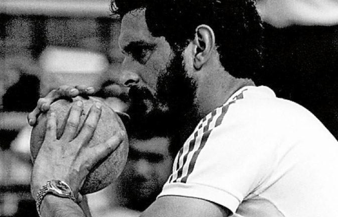 Santos Fidel Ruiz, en la época de los 80. / HOYOS
