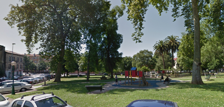 Parque Doctor Morales en Santander.