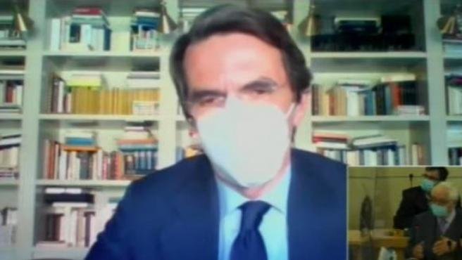 El expresidente del Gobierno y presidente del IADG, José María Aznar - Jesús Hellín - Europa Press