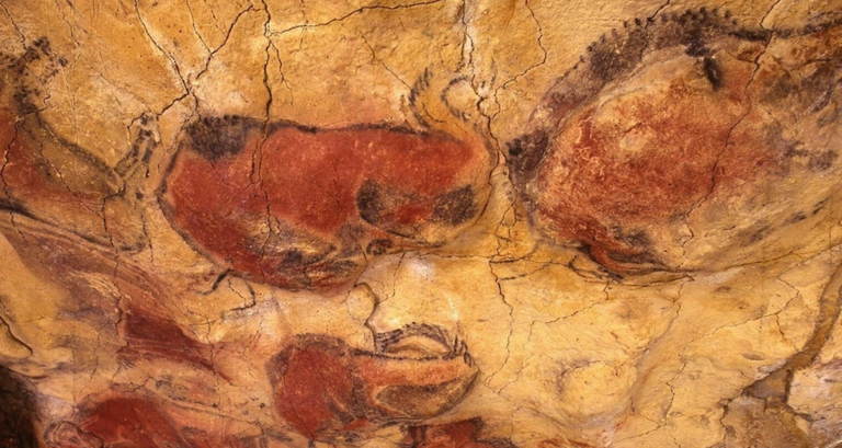 Bisontes pintados en las Cuevas de Altamira. / Alerta