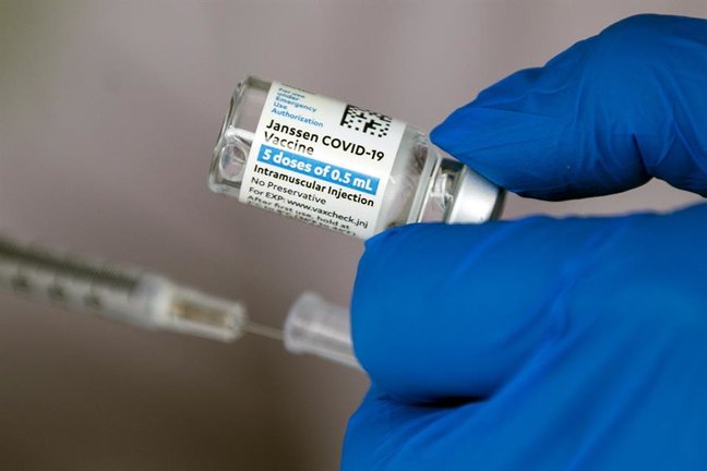 Dosis de la vacuna Janssen. EFE/Etienne Laurent/Archivo