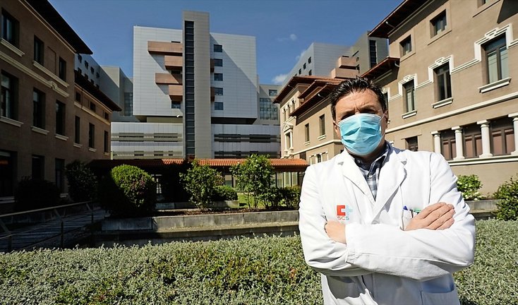Rafael Tejido, director Gerente 
del Hospital Universitario 
Marqués de Valdecilla. / Hardy