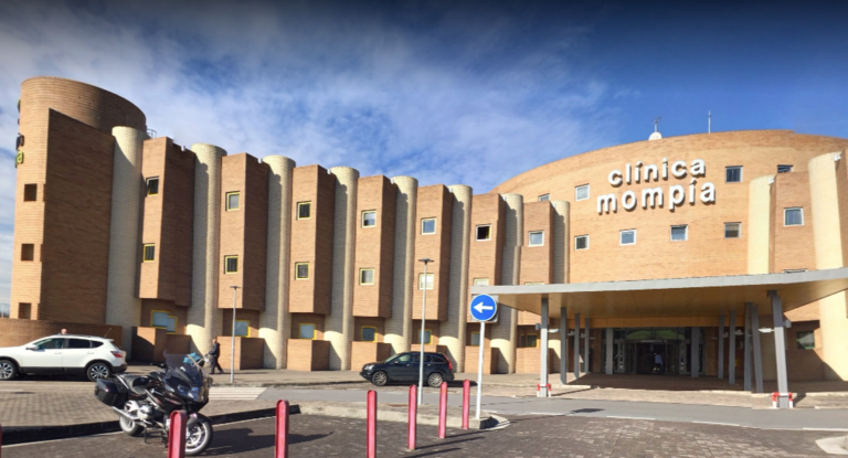 Vista del hospital privado Clinica Mompía de Cantabria. / ALERTA
