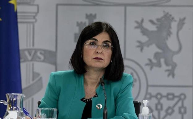 La ministra de Sanidad, Carolina Darias. / EP