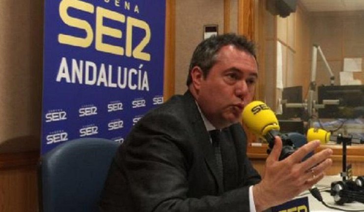 El alcalde de Sevilla y aspirante a liderar el PSOE-A, Juan Espadas.