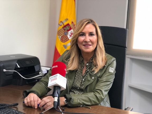 Archivo - La presidenta del PP de Navarra y vicesecretaria de Organización del PP, Ana Beltrán, en declaraciones concedidas a Europa Press.