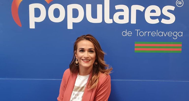 La concejal del PP en Torrelavega, Lucía Montes Toca.