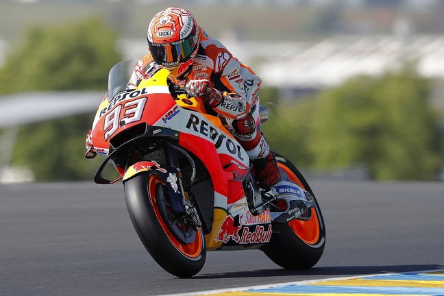 Marquez en el Gran Premio de Italia de MotoGP. EFE
