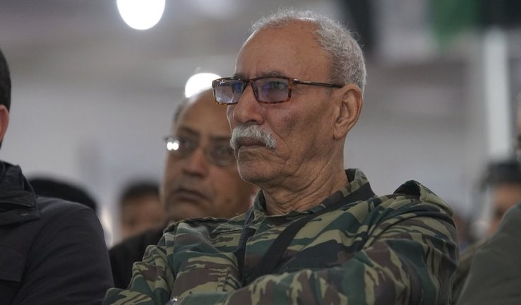 El líder del Frente Polisario, Brahim Gal.