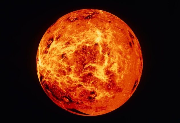 Imagen del planeta Venus. Crédito: Agencia Espacial Europea (ESA).