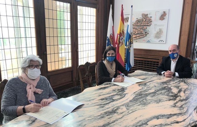 Firma de convenio entre el Ayuntamiento de Santander y la Asociación de Personas Sordas de Santander y Cantabria (ASSC)