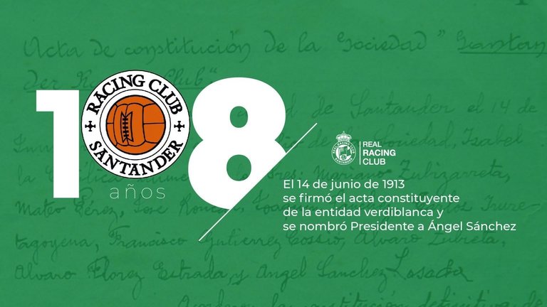 108 Aniversario Del Racing De Santander