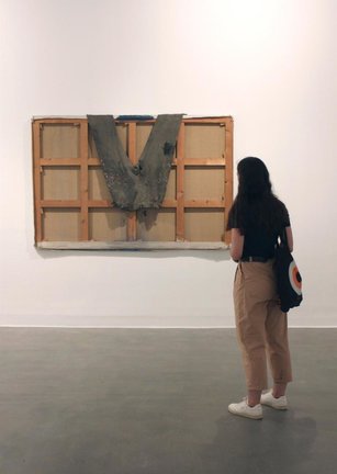 La exposición 'Tàpies. La realitat en primer pla' en la Fundació Antoni Tàpies de Barcelona.