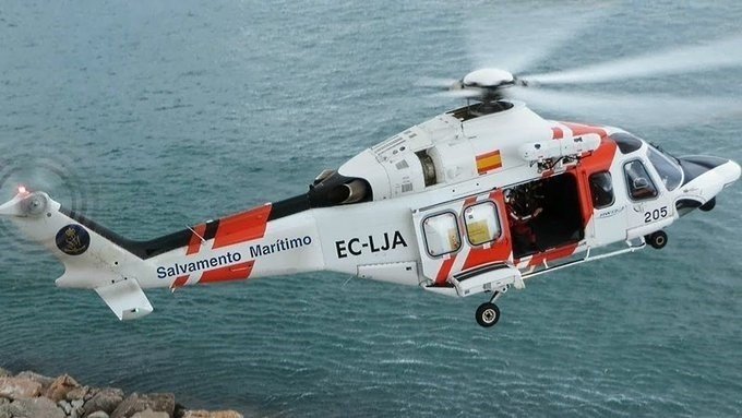 Archivo - Helicóptero Helimer de Salvamento Marítimo