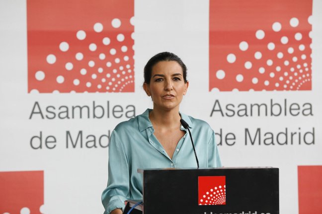 La candidata de Vox a las elecciones de la Comunidad de Madrid, Rocío Monasterio