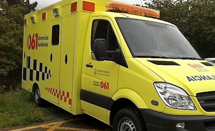 Ambulancia de Galicia.
