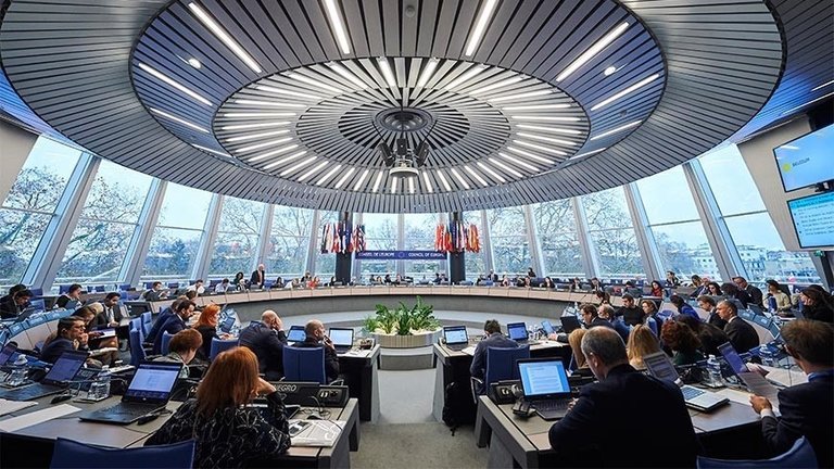 Archivo - Sede del Consejo de Europa en  Estrasburgo (Francia).