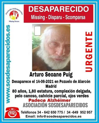La Policía busca en el monte de Pozuelo a un anciando con Alzhéimer desaparecido desde el lunes