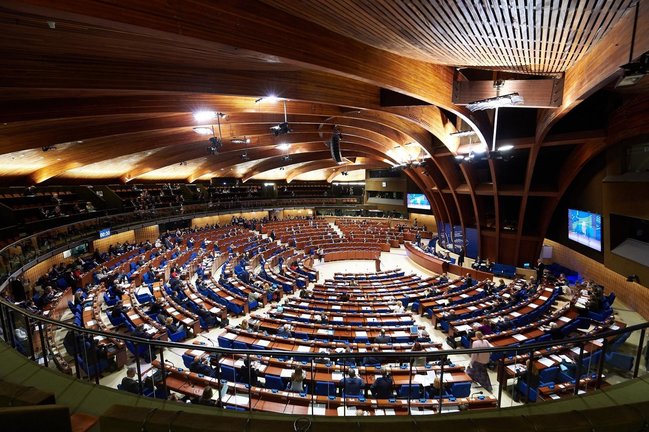 Archivo - Fotografía de archivo de la Asamblea Parlamentaria del Consejo de Europa.