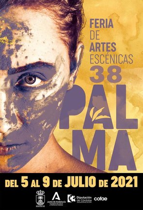 Archivo - Cartel de la 38ª edición de Palma Feria de las Artes Escénicas de Andalucía, que se aplaza a octubre.