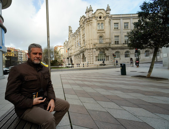 El concejal de Urbanismo de Santander, Javier Ceruti. / HARDY