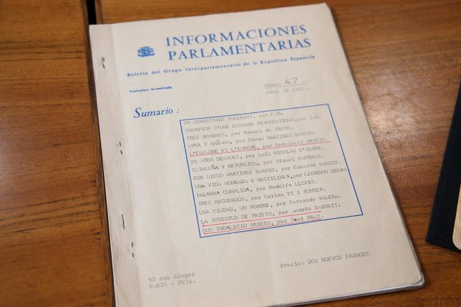 Documento del Archivo José Tudela Aranda