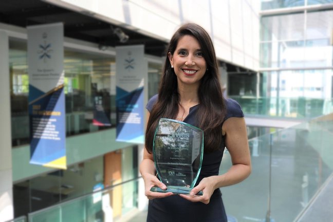 Premio nacional en Reino Unido para Natalia Falagán Sama, doctora ingeniera agrónoma por la Universidad Politécnica de Cartagena (UPCT)