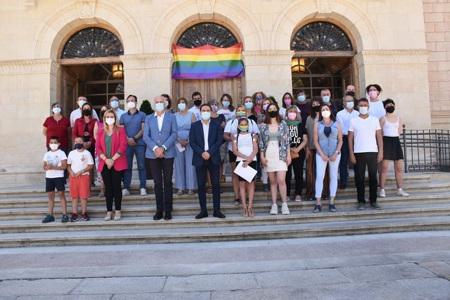 Acto institucional con motivo del Día del Orgullo LGTBI+ organizado por la Diputación de Cuenca