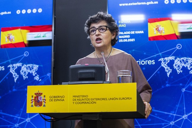 La Ministra de Exteriores, Arancha González Laya