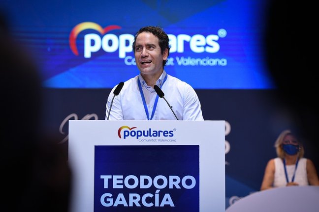 El secretario general del PP, Teodoro García Egea