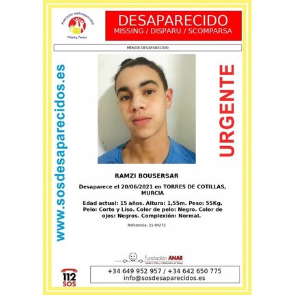 Cartel de SOS Desaparecidos