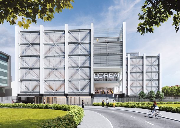 La filial española de L'Oréal inaugurará nueva sede sostenible en Madrid a finales de 2022, en la calle Alcalá 546