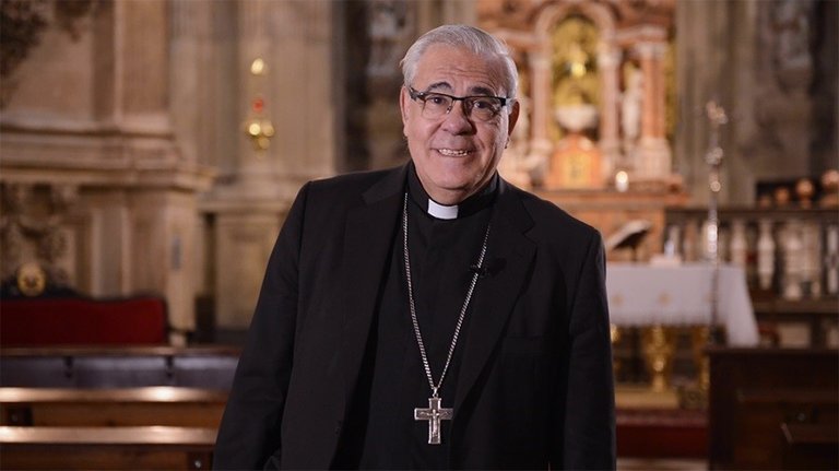 Archivo - El arzobispo de Granada, Javier Martínez
