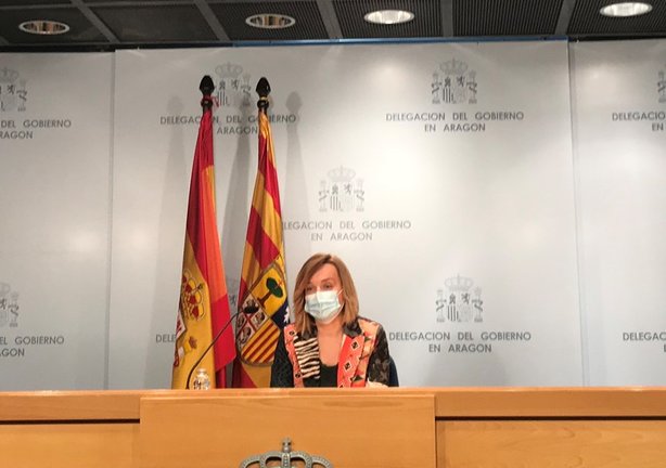 Archivo - La delegada del Gobierno en Aragón, Pilar Alegría