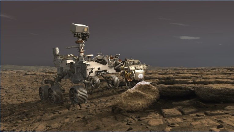 El robot Perseverance podría detectar restos orgánicos en la superficie de Marte