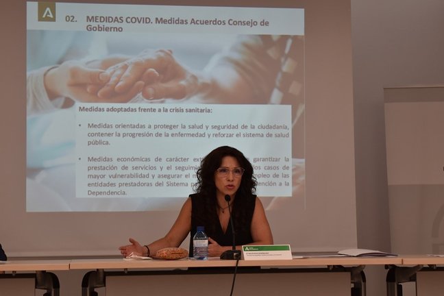 Rocío Ruiz, la consejera de Igualdad, Políticas Sociales y Conciliación