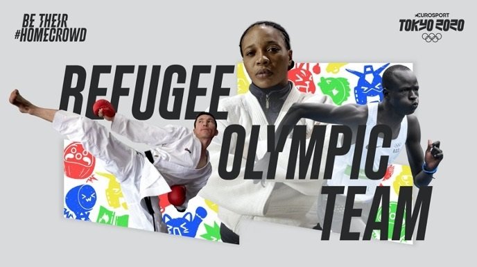 Equipo Olímpico de Refugiados del Comité Olímpico Internacional (COI) en los Juegos Olímpicos de Tokio 2020