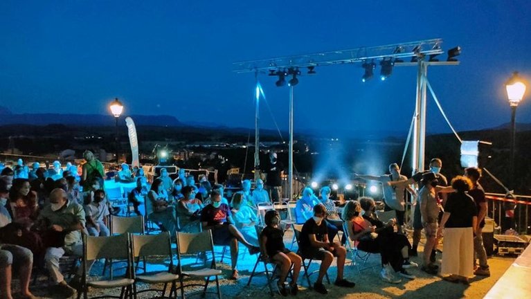 Montanuy homenajea a Pau Donés en el Festival 'Sonidos en la Naturaleza' 2021, organizado por la Diputación de Huesca.