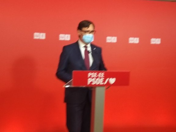 El presidente del Grupo Socialista en el Parlament de Catalunya, Salvador Illa.