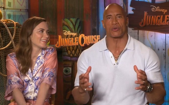 Dwayne Johnson y Emily Blunt protagonizan 'Jungle Cruise': "Jaume Collet-Serra es un director visionario y muy creativo"