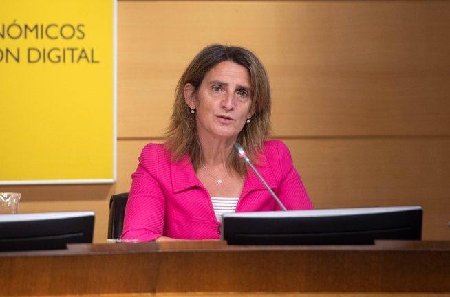 La vicepresidenta tercera y ministra para la Transición Ecológica y el Reto Demográfico, Teresa Ribera. 