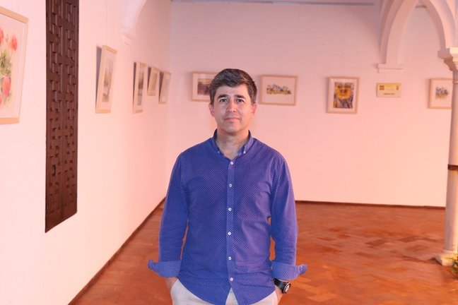Foto de archivo del profesor Antonio Rosal en los Cursos de Verano de la UPO en Carmona (Sevilla)