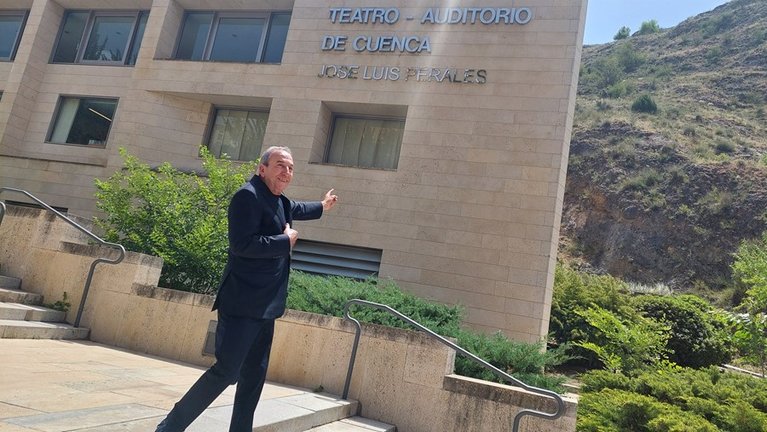 Archivo - VÍDEO: José Luis Perales recibe con "orgullo" y emoción que el Auditorio de Cuenca vaya a llevar su nombre