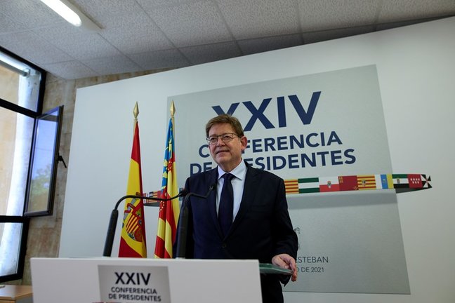 El presidente de la Generalitat Valenciana, Ximo Puig