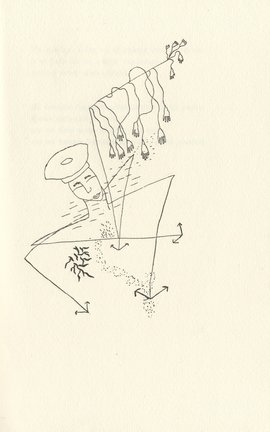 Dibujo de Federico García Lorca que se puede ver en la exposición