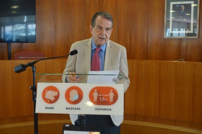 El presidente de la FEMP y alcalde de Vigo, Abel Caballero.